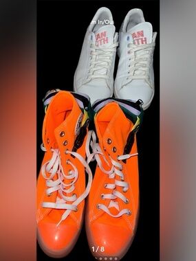 Shoe bundle converse/adidas woman size 10-10.5